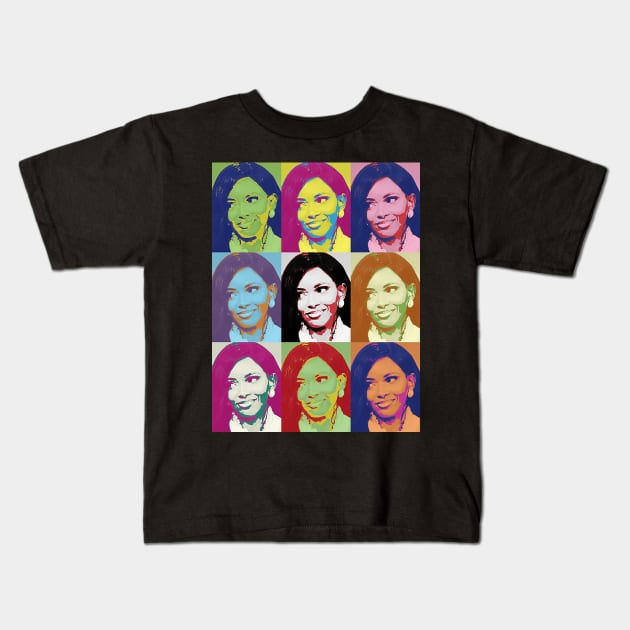 Crushed out on Jasmine Crockett - superstar Kids T-Shirt by Tainted